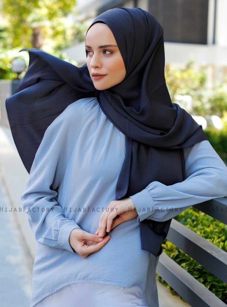 Emira - Mörkgrå Hijab - Sal Evi