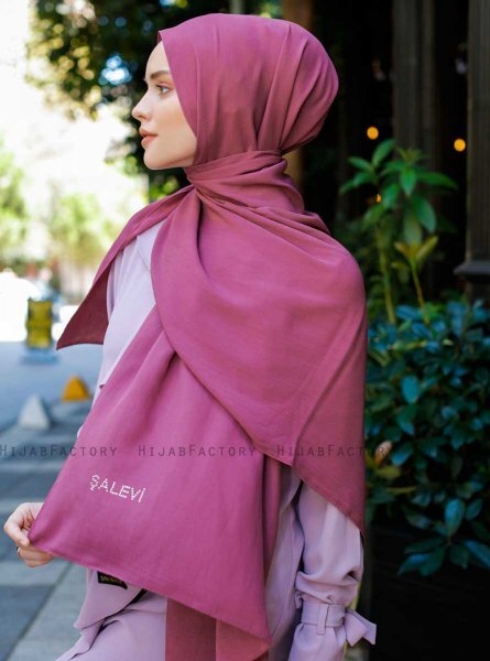 Emira - Mörkrosa Hijab - Sal Evi