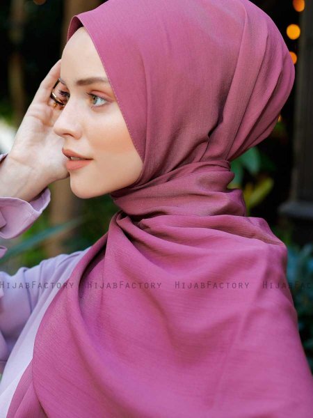 Emira - Mörkrosa Hijab - Sal Evi