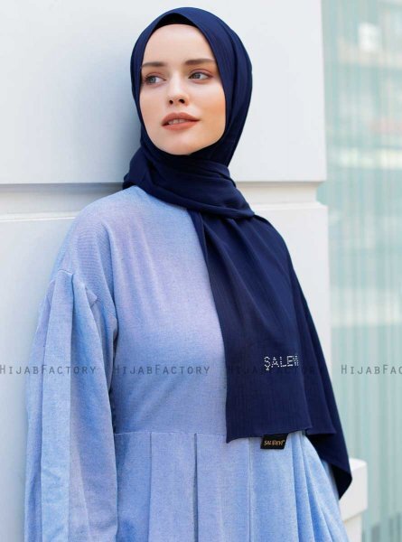 Emira - Marinblå Hijab - Sal Evi