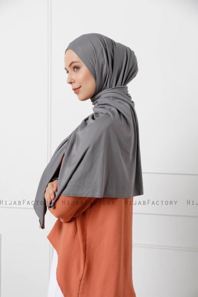 Sibel - Antracit Jersey Hijab