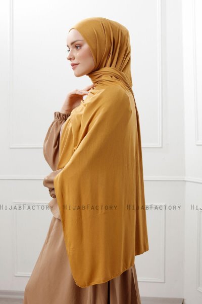 Sibel - Senapsgul Jersey Hijab