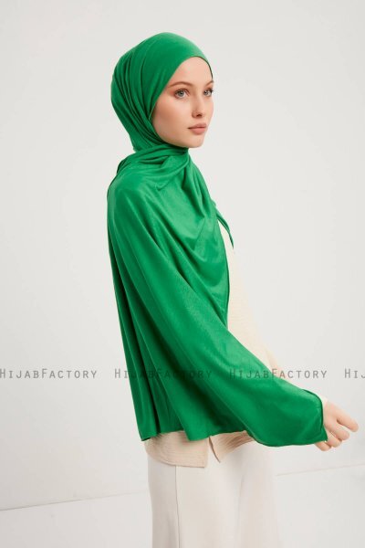 Sibel - Grön Jersey Hijab