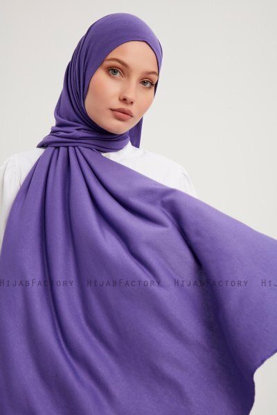 Sibel - Lila Jersey Hijab