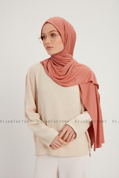 Sibel - Dusky Rose Jersey Hijab