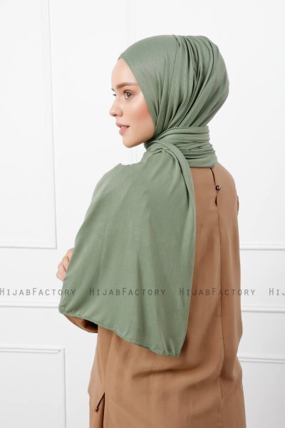 Sibel - Grön Jersey Hijab