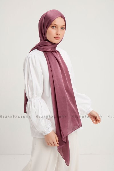 Berrak - Mörkrosa Janjanli Hijab
