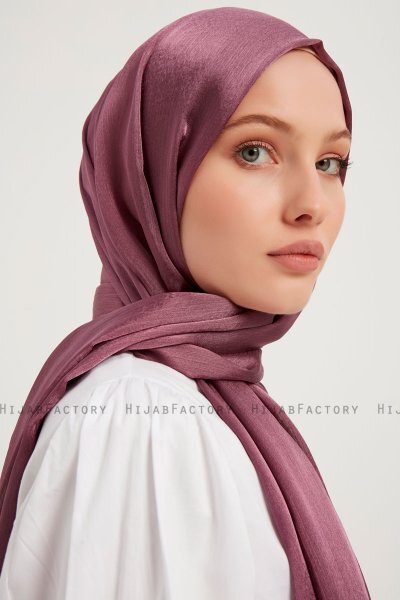 Berrak - Mörkrosa Janjanli Hijab