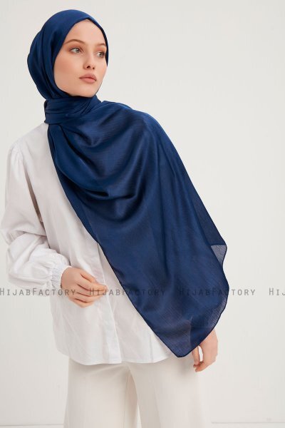 Berrak - Marinblå Janjanli Hijab