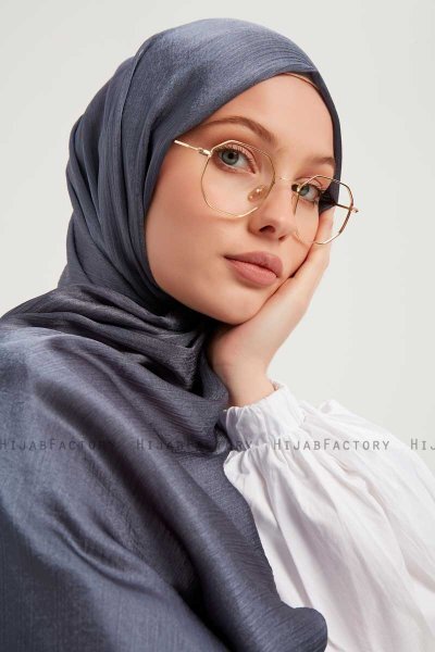 Berrak - Grå Janjanli Hijab