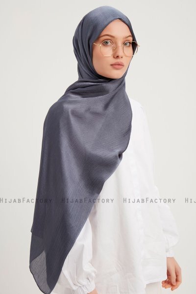 Berrak - Grå Janjanli Hijab