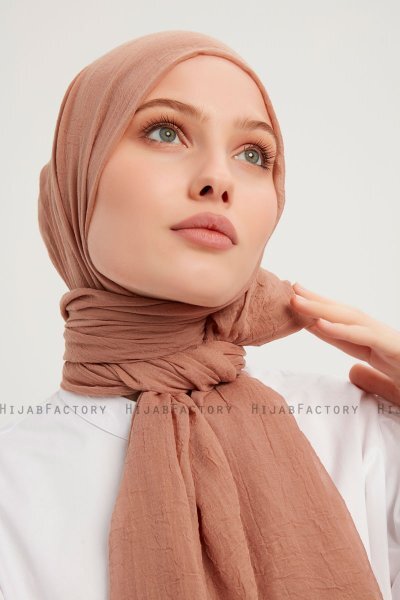 Afet - Ljusbrun Comfort Hijab