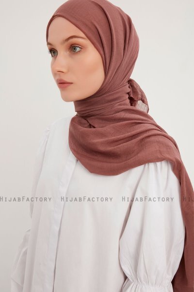 Afet - Mörkrosa Comfort Hijab
