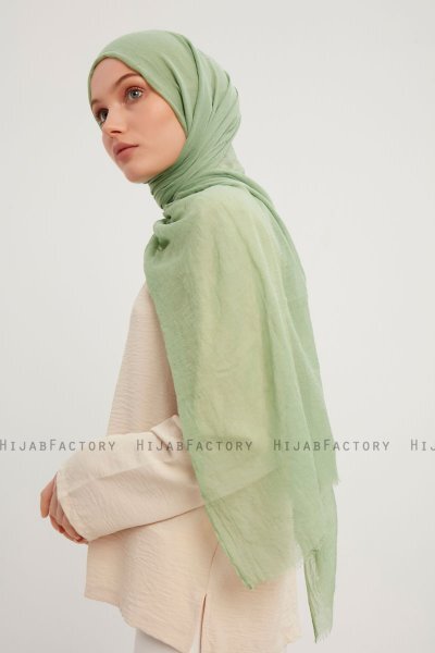Afet - Ljusgrön Comfort Hijab