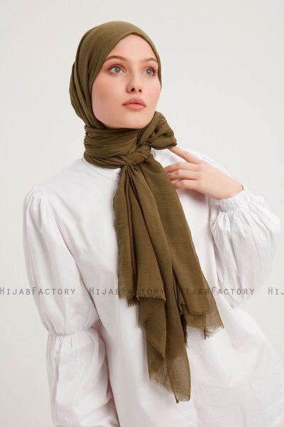 Afet - Khaki Comfort Hijab