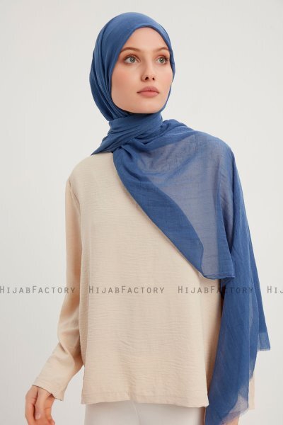 Afet - Blå Comfort Hijab