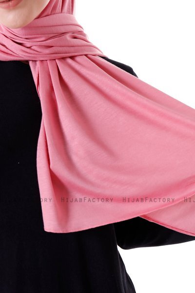 Seda - Mörkrosa Jersey Hijab - Ecardin
