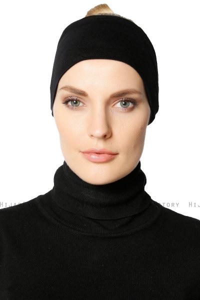 Cemre - Svart Bandana Underslöja