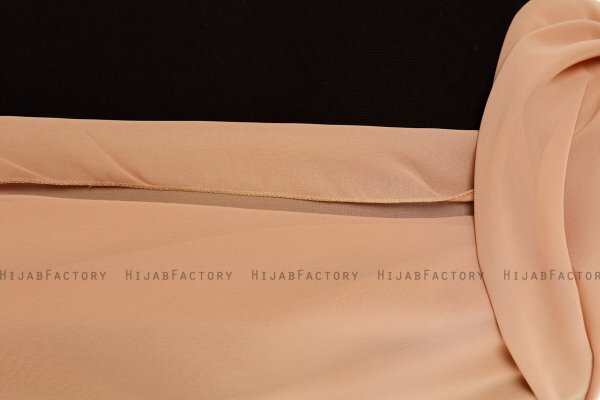 Derya - Gold Praktisk Chiffon Hijab