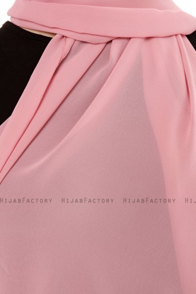 Derya - Mörkrosa Praktisk Chiffon Hijab