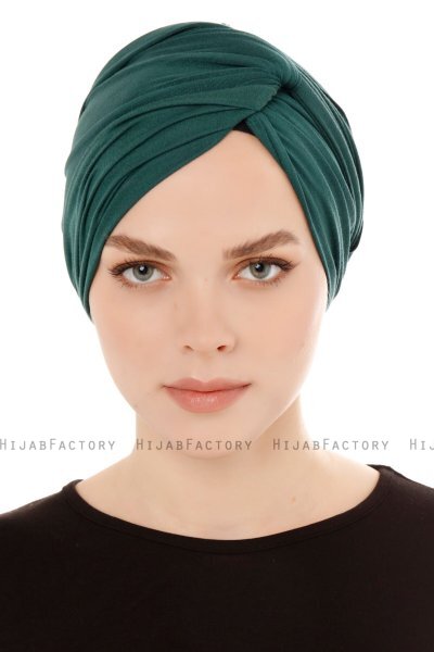 Belinay - Mörkgrön Turban - Ecardin