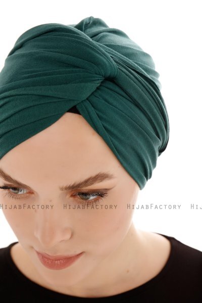 Belinay - Mörkgrön Turban - Ecardin