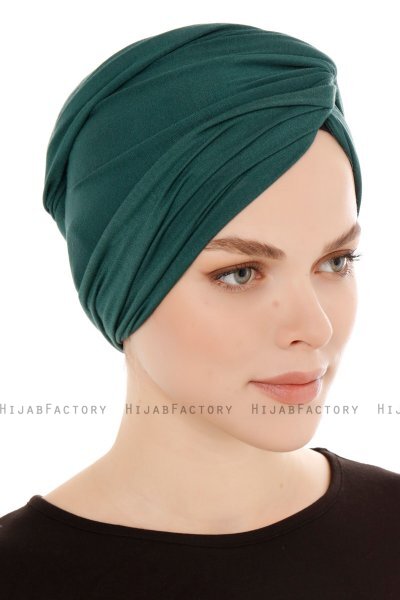 Belinay - Mörkgrön Turban - Ecardin