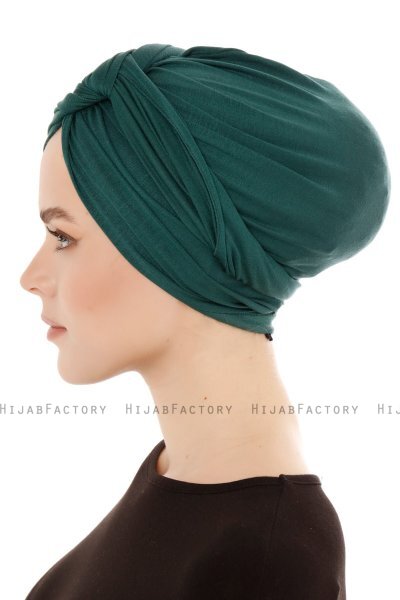Belinay - Mörkgrön Turban - Ecardin