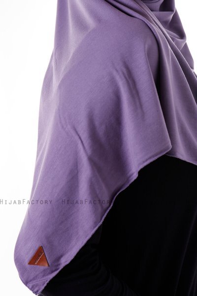 Hanfendy - Mörklila Praktisk One Piece Hijab