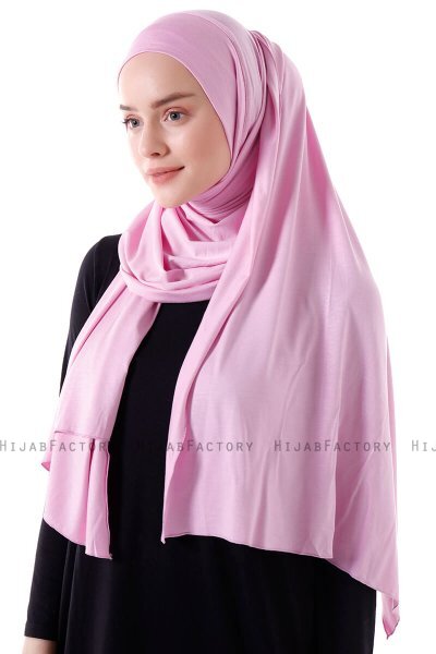 Hanfendy - Rosa Praktisk One Piece Hijab