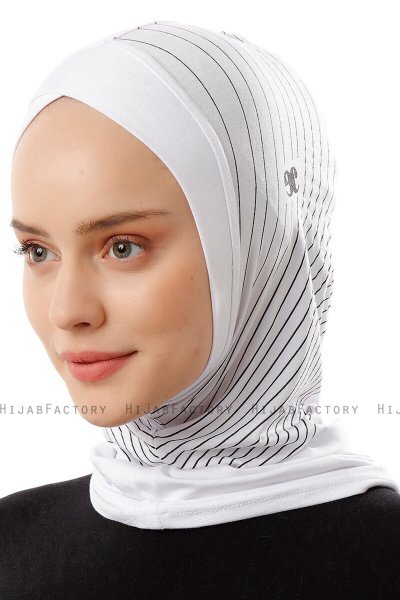 Babe Cross - Vit One-Piece Al Amira Hijab