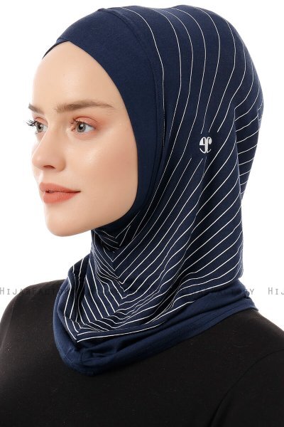 Babe Cross - Marinblå One-Piece Al Amira Hijab