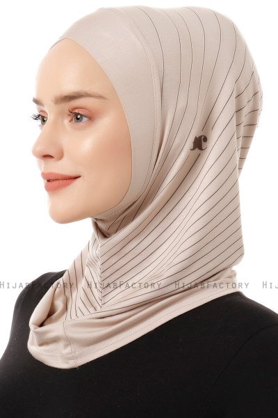 Babe Cross - Ljus Taupe One-Piece Al Amira Hijab