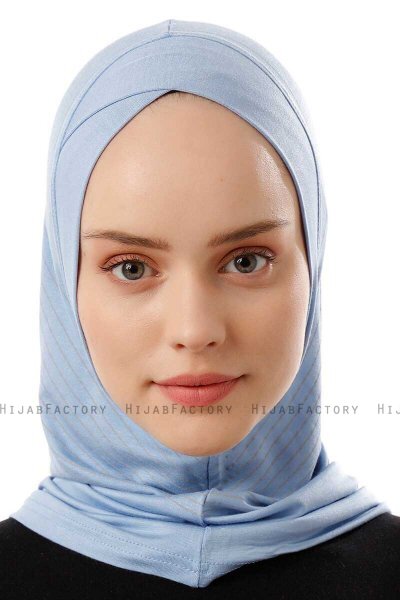 Babe Cross - Ljusblå One-Piece Al Amira Hijab