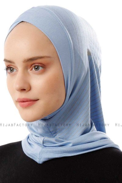 Babe Cross - Ljusblå One-Piece Al Amira Hijab