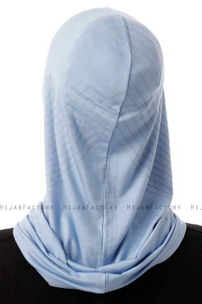 Babe Cross - Ljusblå One-Piece Al Amira Hijab