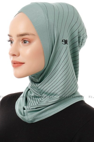 Babe Cross - Grön One-Piece Al Amira Hijab