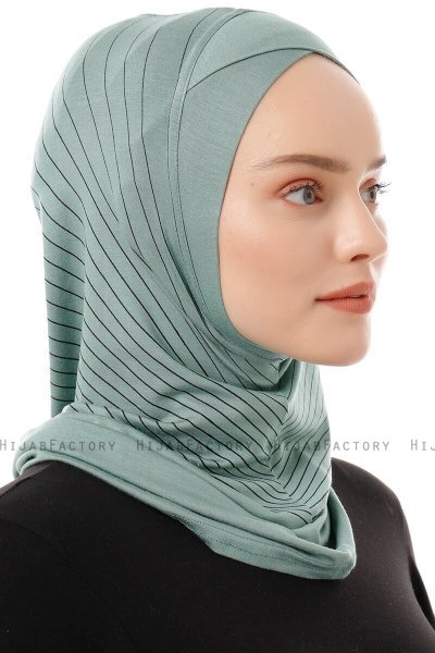 Babe Cross - Grön One-Piece Al Amira Hijab