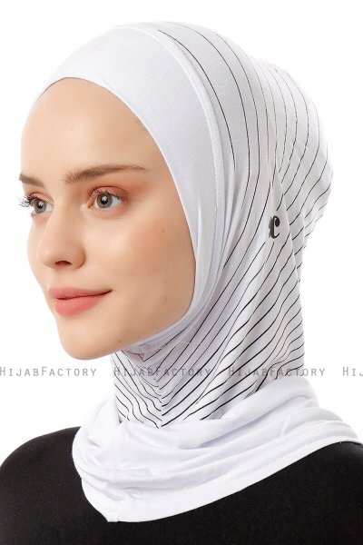 Babe Plain - Vit One-Piece Al Amira Hijab