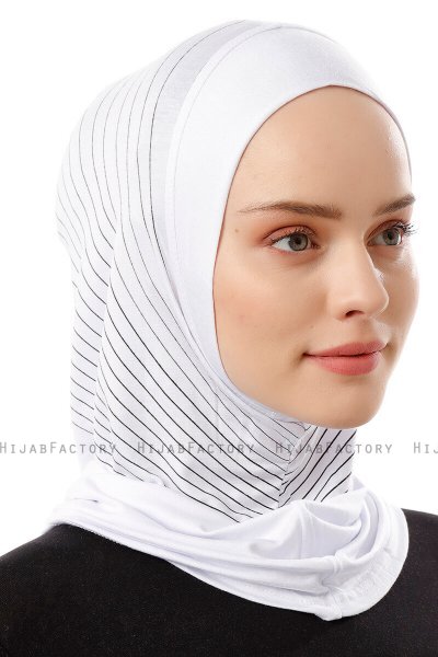 Babe Plain - Vit One-Piece Al Amira Hijab