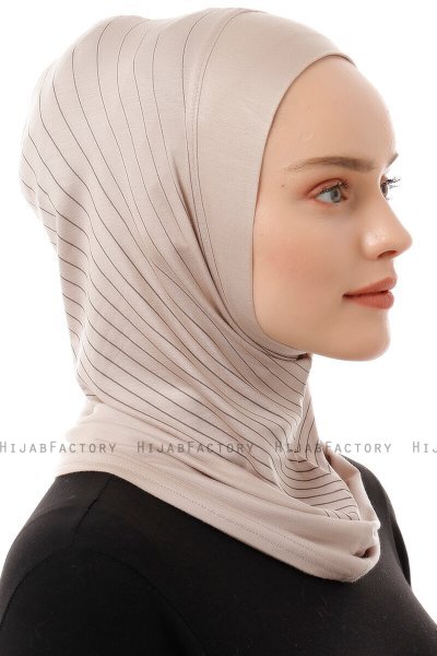 Babe Plain - Ljus Taupe One-Piece Al Amira Hijab