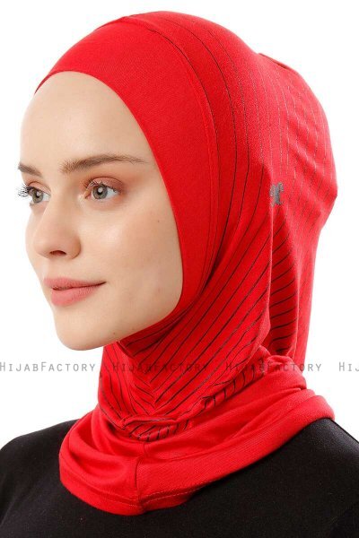 Babe Plain - Röd One-Piece Al Amira Hijab