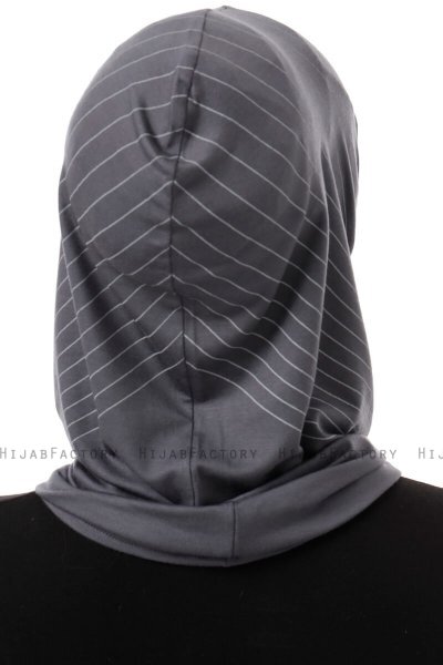 Babe Plain - Mörkgrå One-Piece Al Amira Hijab