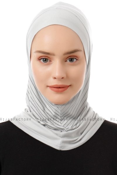 Babe Plain - Ljusgrå One-Piece Al Amira Hijab