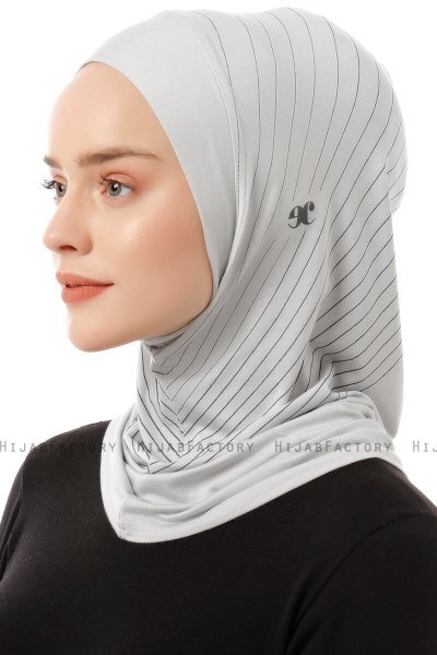 Babe Plain - Ljusgrå One-Piece Al Amira Hijab