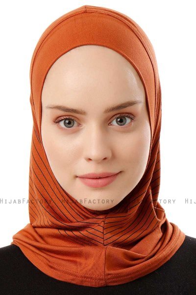 Babe Plain - Tegelröd One-Piece Al Amira Hijab