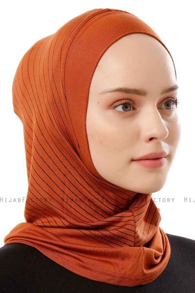 Babe Plain - Tegelröd One-Piece Al Amira Hijab