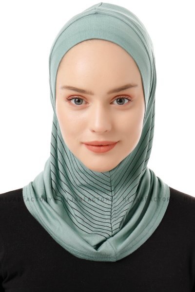 Babe Plain - Grön One-Piece Al Amira Hijab