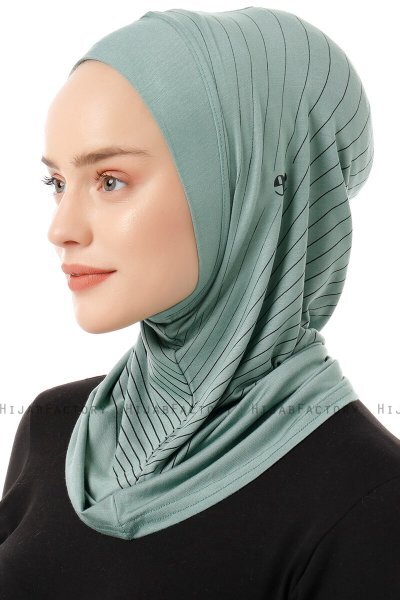 Babe Plain - Grön One-Piece Al Amira Hijab