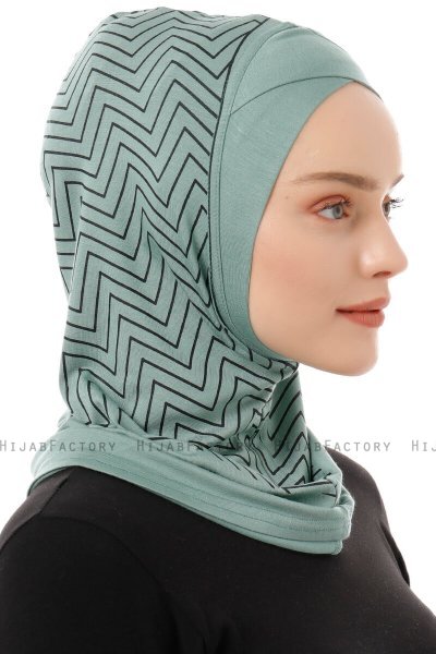 Silva Cross - Grön One-Piece Al Amira Hijab